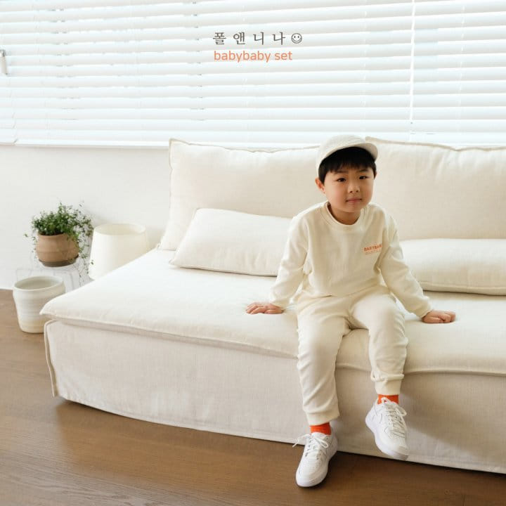 Paul & Nina - Korean Children Fashion - #discoveringself - Baby Top Bottom Set - 9
