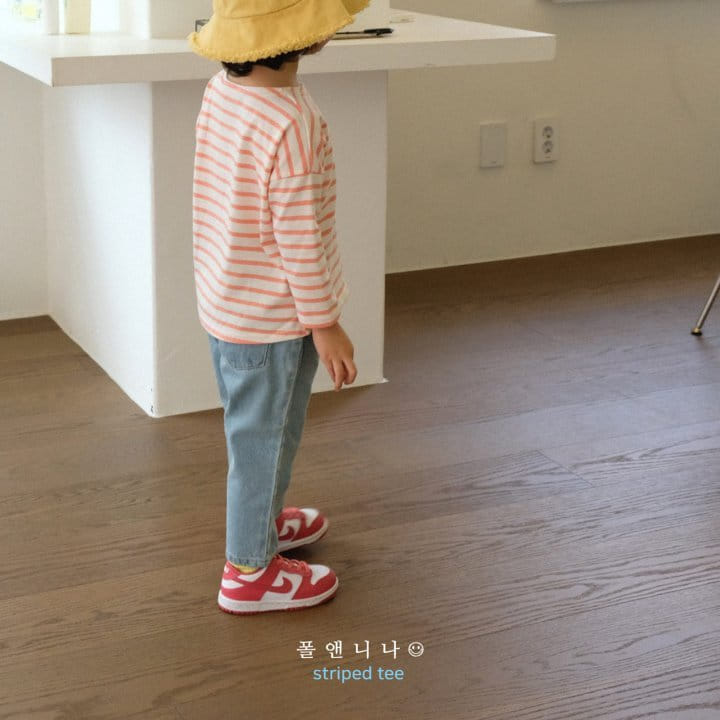 Paul & Nina - Korean Children Fashion - #fashionkids - Just Pretty Stirpes Tee - 8