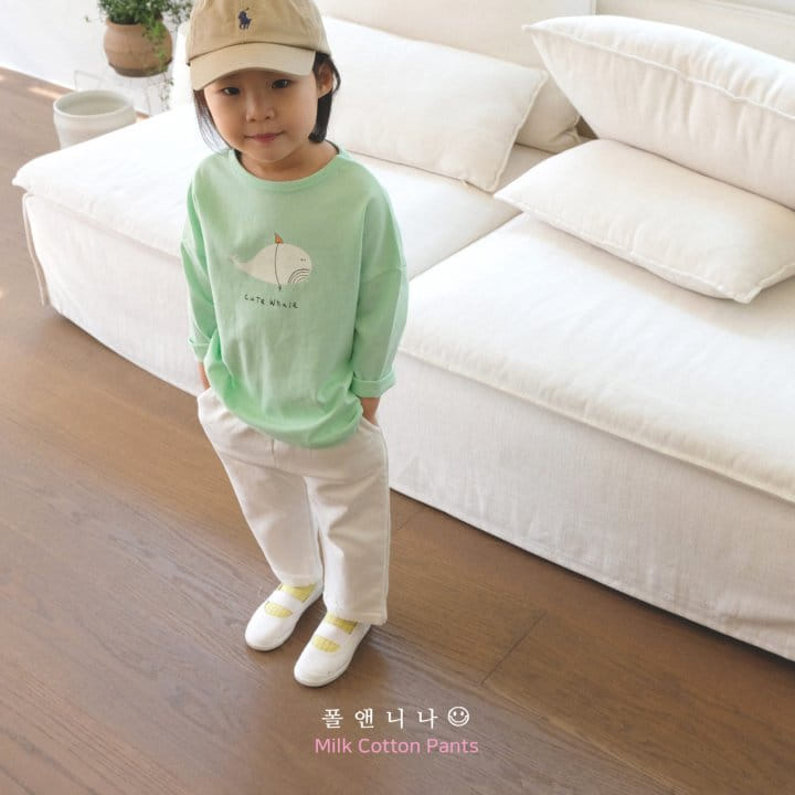 Paul & Nina - Korean Children Fashion - #kidsshorts - Milk Pants - 12