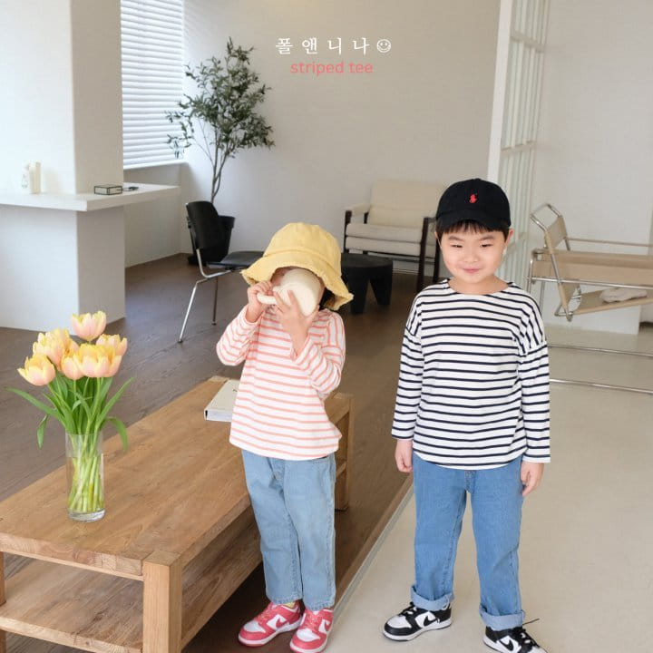 Paul & Nina - Korean Children Fashion - #kidzfashiontrend - Just Pretty Stirpes Tee - 11