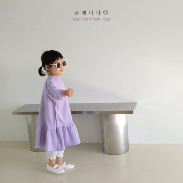 Paul & Nina - Korean Children Fashion - #magicofchildhood - Heart Rainbow One-pice - 5