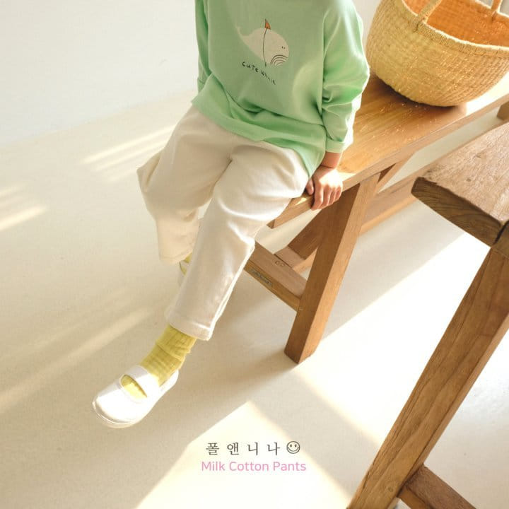 Paul & Nina - Korean Children Fashion - #magicofchildhood - Milk Pants