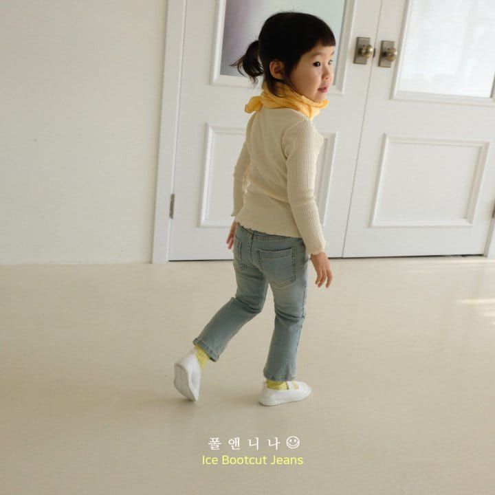 Paul & Nina - Korean Children Fashion - #stylishchildhood - Rib Ruffle Tee - 9