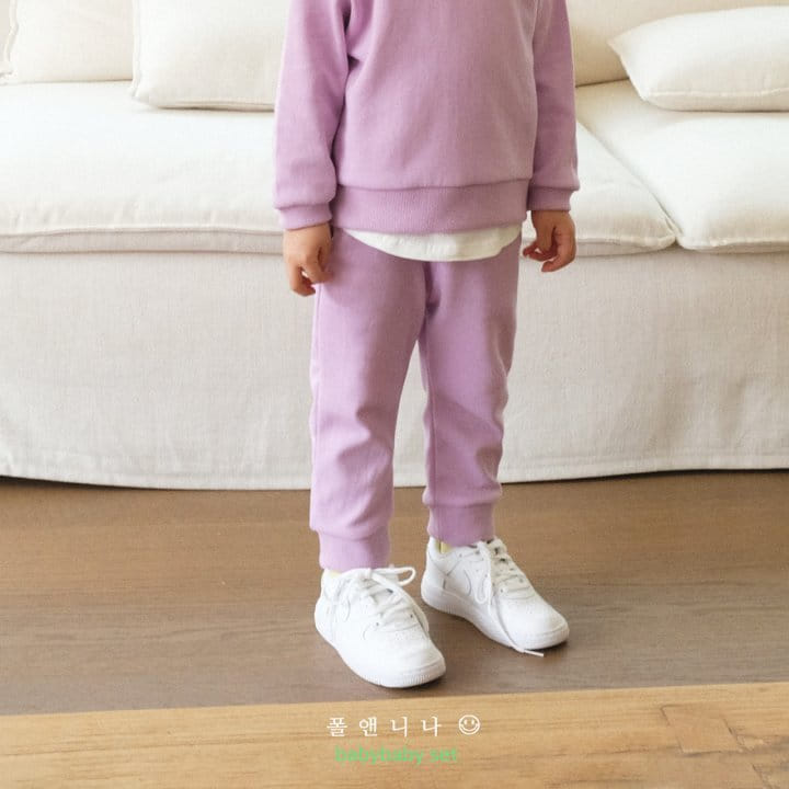 Paul & Nina - Korean Children Fashion - #todddlerfashion - Baby Top Bottom Set - 4