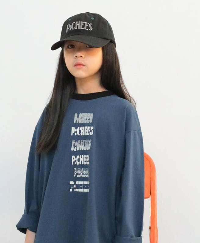Peach-Cream - Korean Junior Fashion - #childofig - Laben Tee