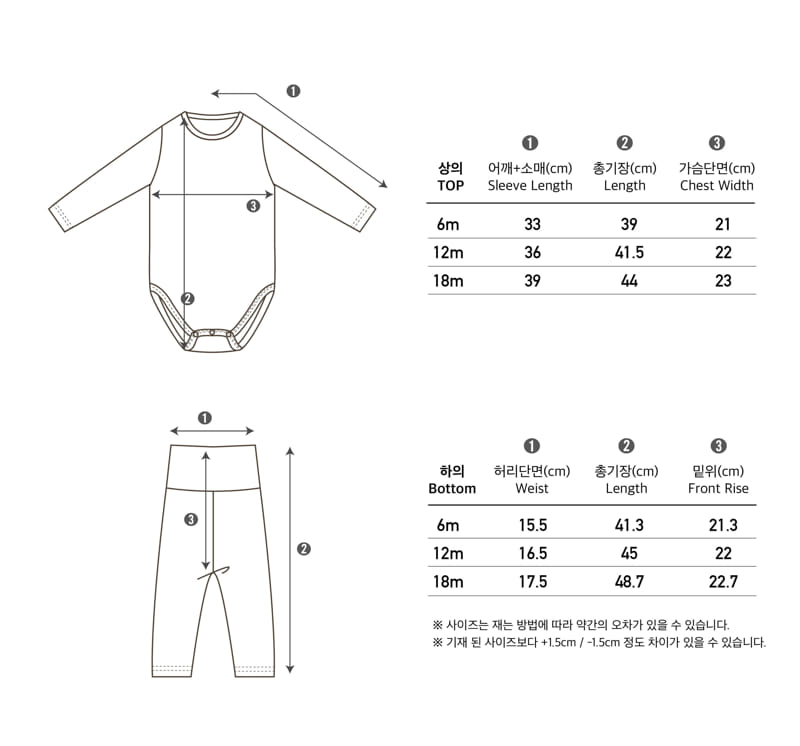 Peekaboo - Korean Baby Fashion - #babyoninstagram - Check Bodysuit Set - 5