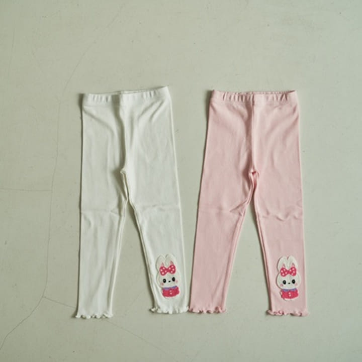 Pepper Mint - Korean Children Fashion - #childofig - Ribbon Rabbit Pants