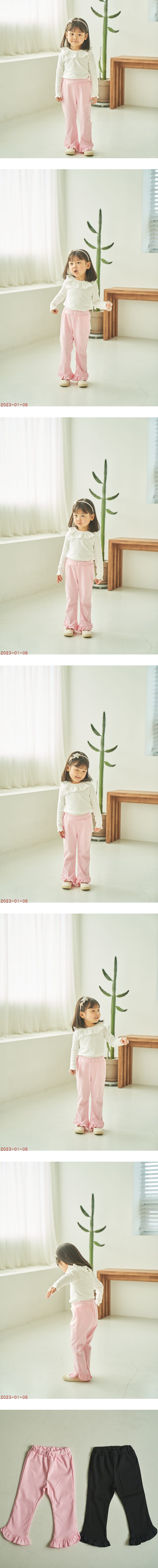 Pepper Mint - Korean Children Fashion - #magicofchildhood - Frill Pants