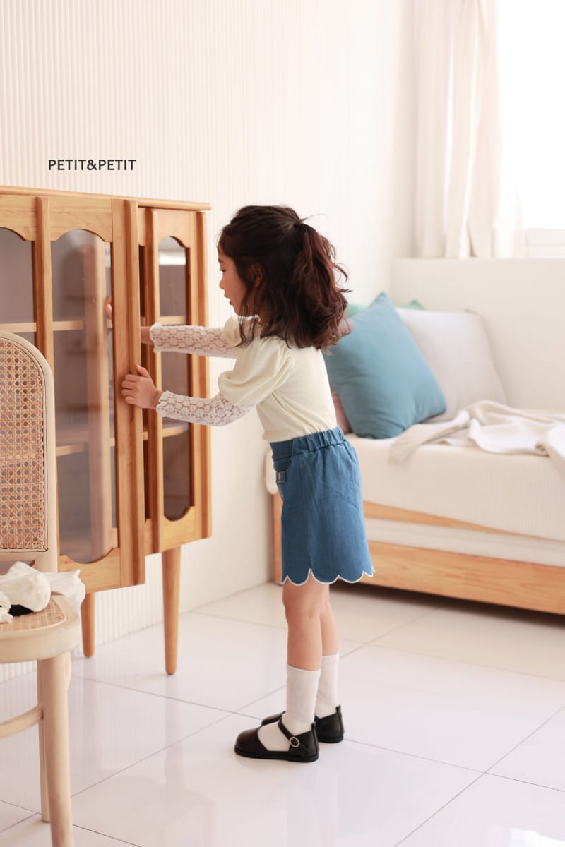 Petit & Petit - Korean Children Fashion - #Kfashion4kids - Motive Lace Tee - 9