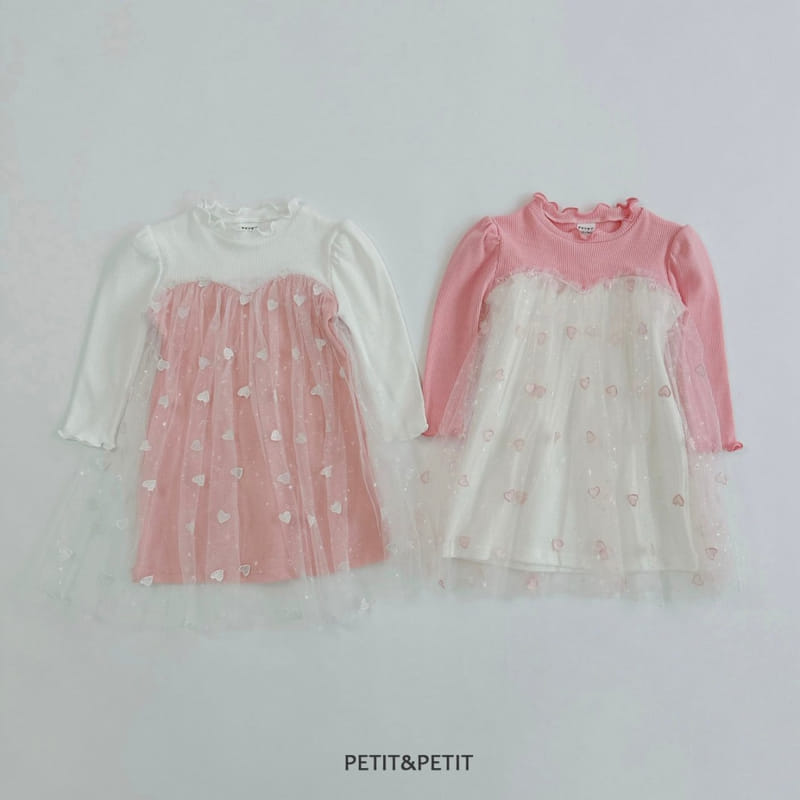 Petit & Petit - Korean Children Fashion - #childofig - Heart Lace One-piece - 10
