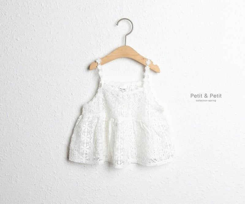 Petit & Petit - Korean Children Fashion - #childrensboutique - Lace Bustier - 3