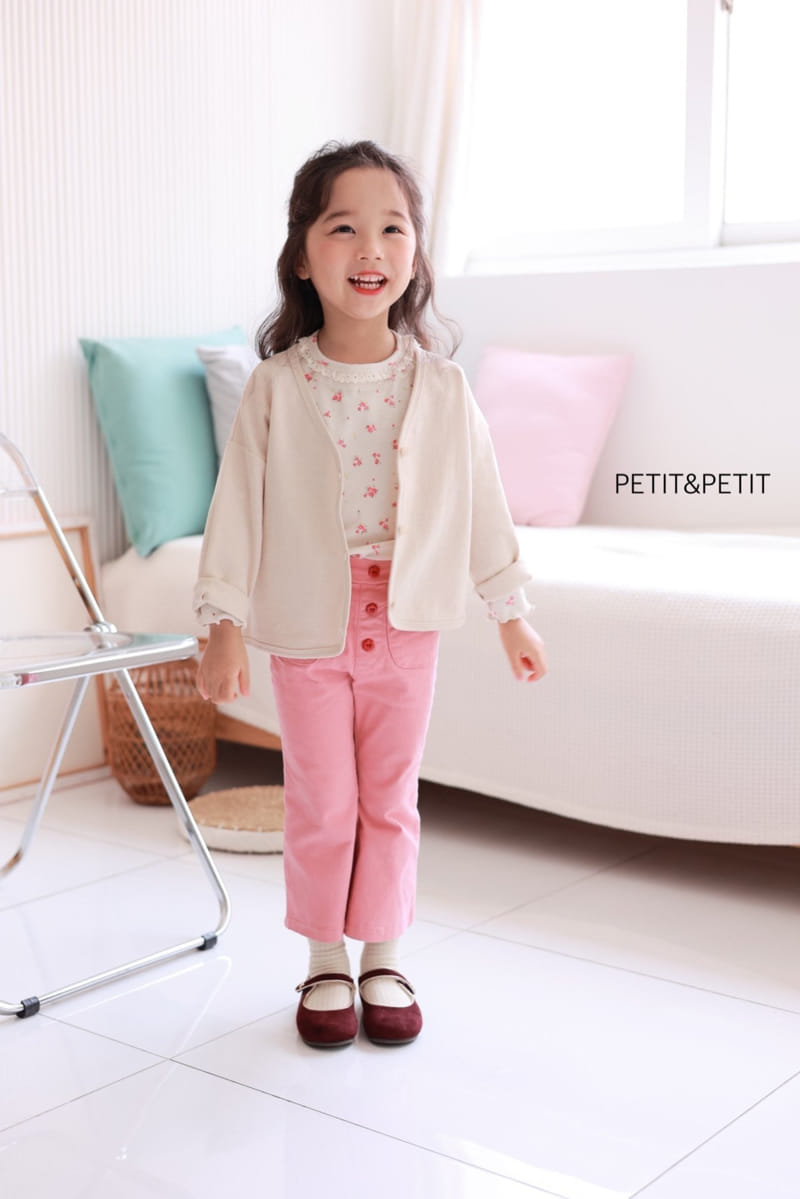 Petit & Petit - Korean Children Fashion - #designkidswear - Piping Cardigan - 5
