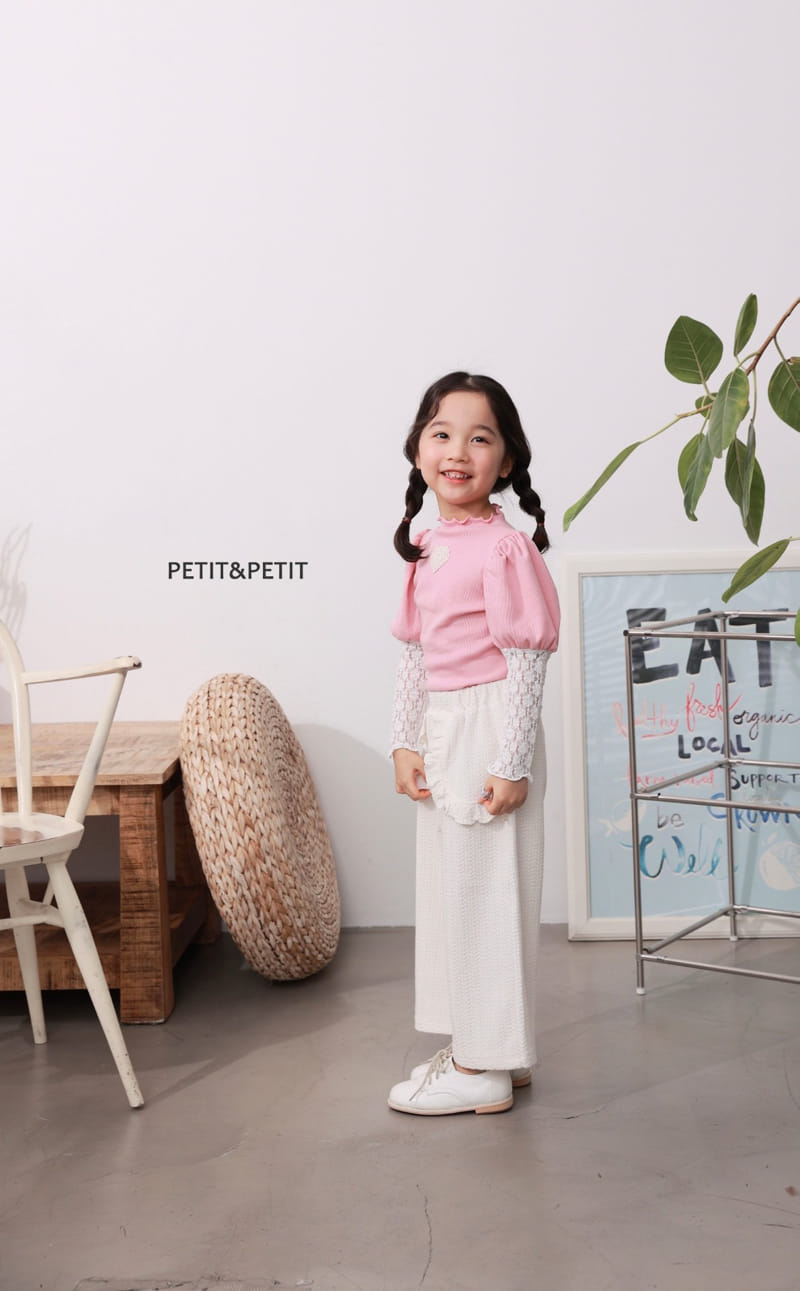 Petit & Petit - Korean Children Fashion - #designkidswear - Motive Lace Tee - 3