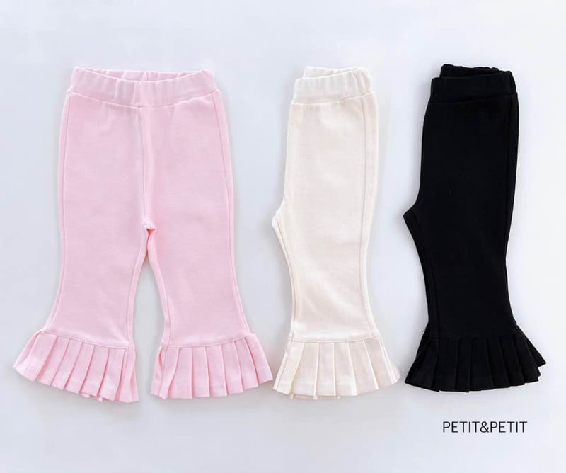 Petit & Petit - Korean Children Fashion - #designkidswear - Wrinkle Pants - 4