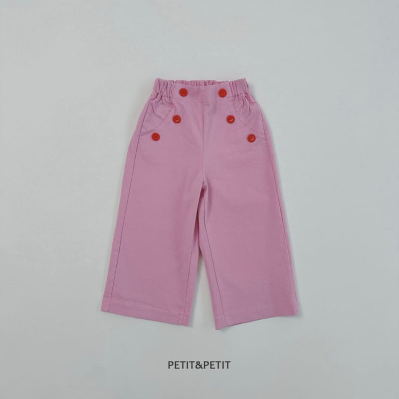 Petit & Petit - Korean Children Fashion - #discoveringself - Button Pants - 3