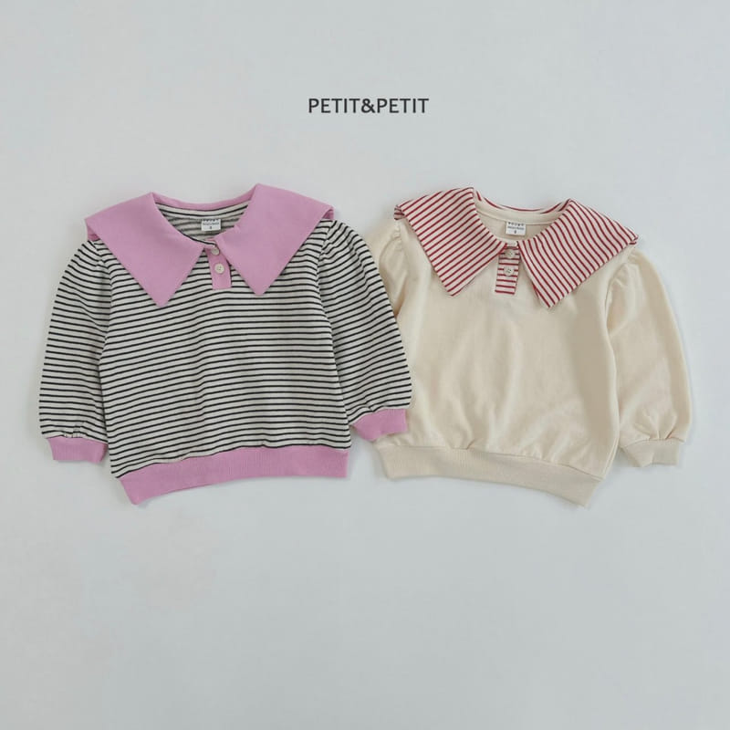 Petit & Petit - Korean Children Fashion - #fashionkids - Lucy Color Sweatshirt - 11