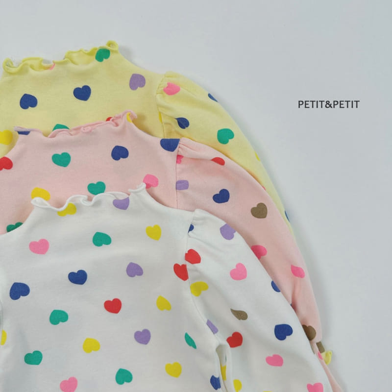 Petit & Petit - Korean Children Fashion - #discoveringself - Cuty Heart Tee - 4