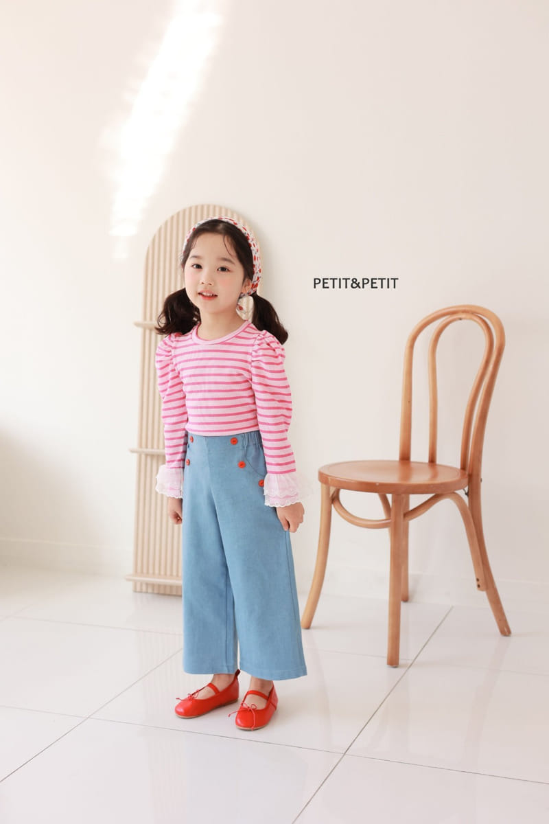 Petit & Petit - Korean Children Fashion - #fashionkids - Juicy Lace Tee - 2