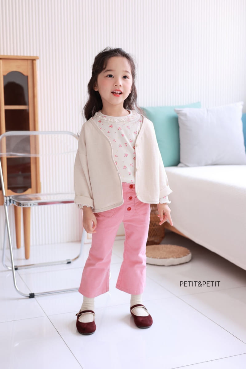 Petit & Petit - Korean Children Fashion - #kidsshorts - Piping Cardigan - 8