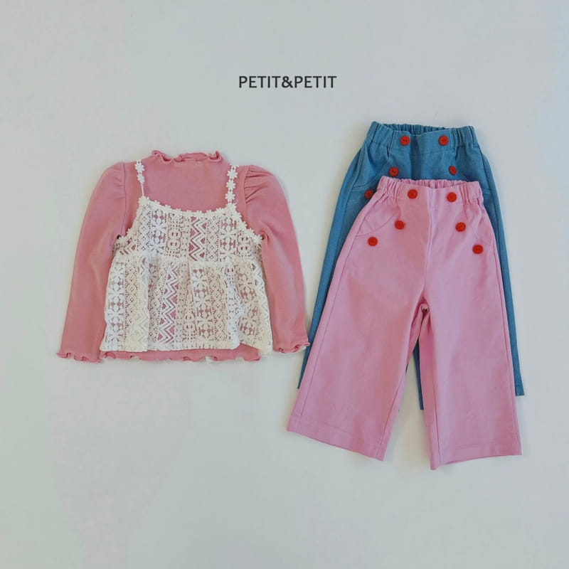 Petit & Petit - Korean Children Fashion - #kidsstore - Lace Bustier - 8