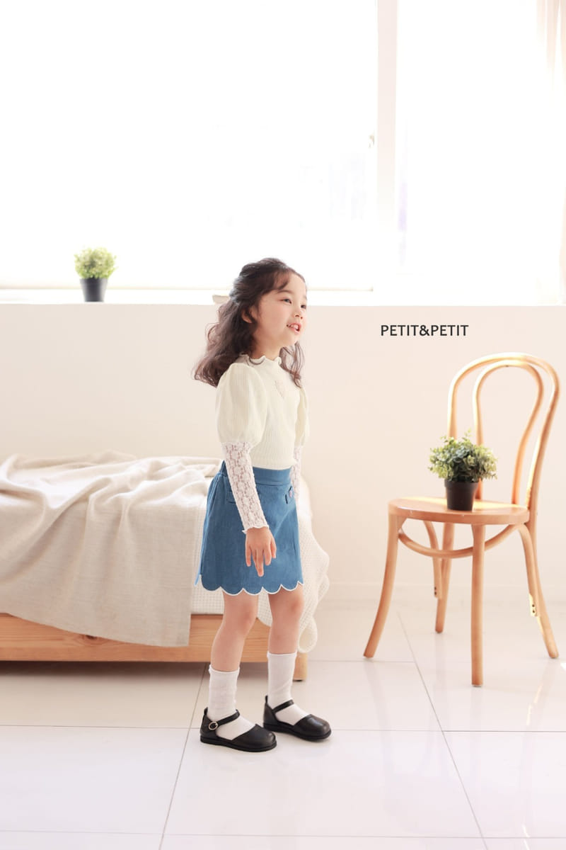 Petit & Petit - Korean Children Fashion - #kidsstore - Motive Lace Tee - 7
