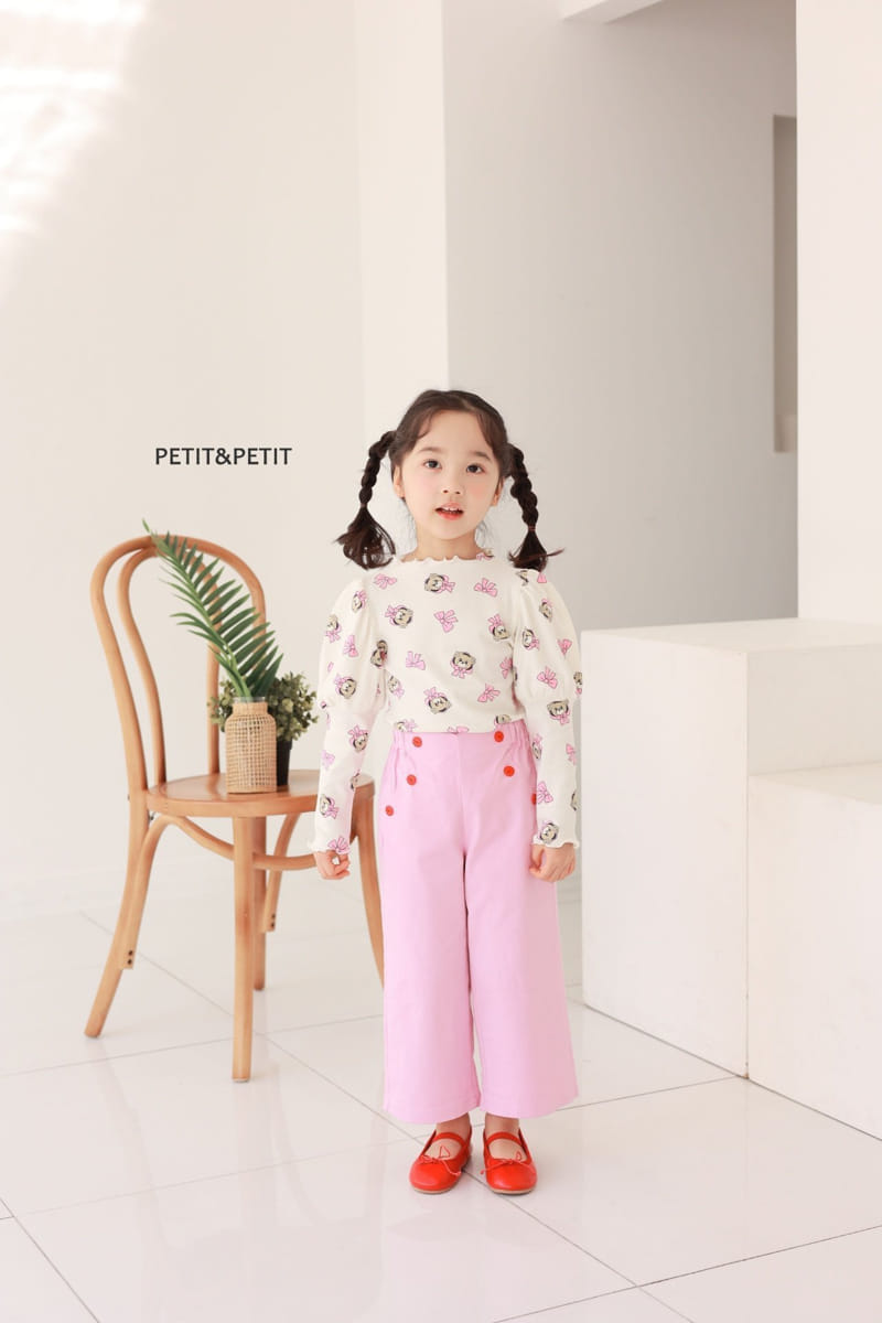 Petit & Petit - Korean Children Fashion - #kidsstore - Button Pants - 6