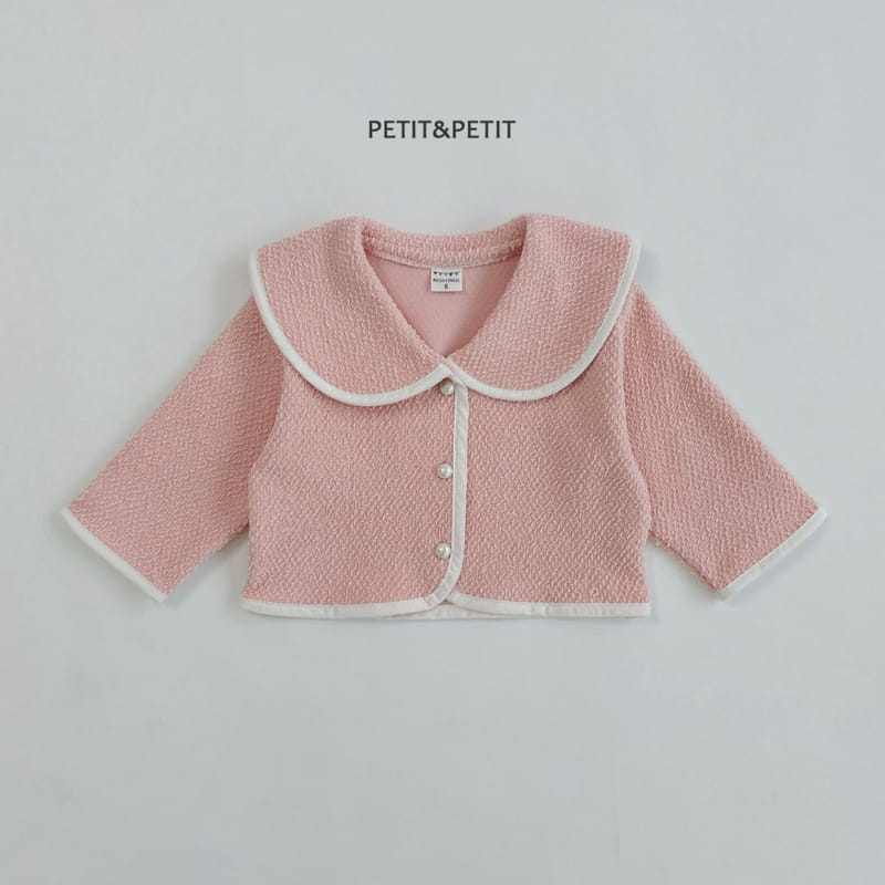 Petit & Petit - Korean Children Fashion - #kidzfashiontrend - Coco Collar Jacket - 11
