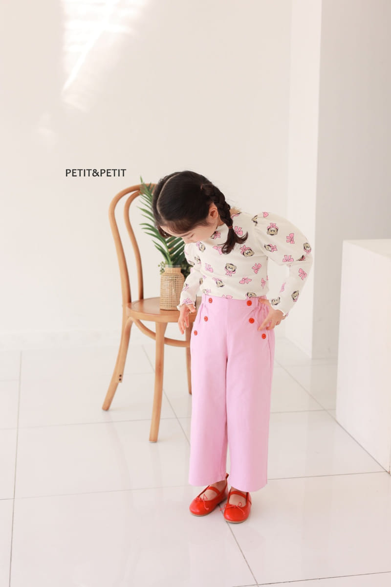 Petit & Petit - Korean Children Fashion - #kidzfashiontrend - Button Pants - 7