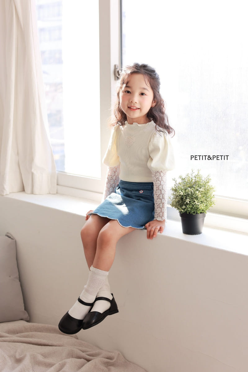 Petit & Petit - Korean Children Fashion - #littlefashionista - Motive Lace Tee - 10