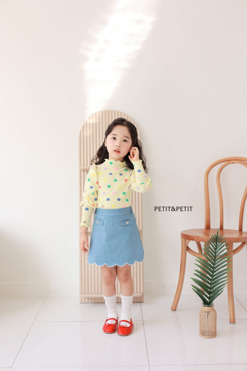 Petit & Petit - Korean Children Fashion - #littlefashionista - Cuty Heart Tee - 9