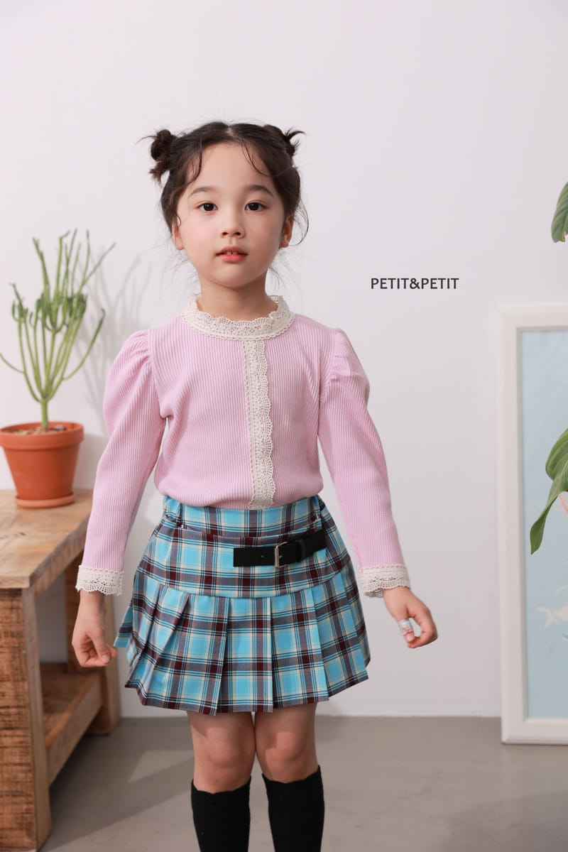 Petit & Petit - Korean Children Fashion - #littlefashionista - Benny Lace Tee - 8