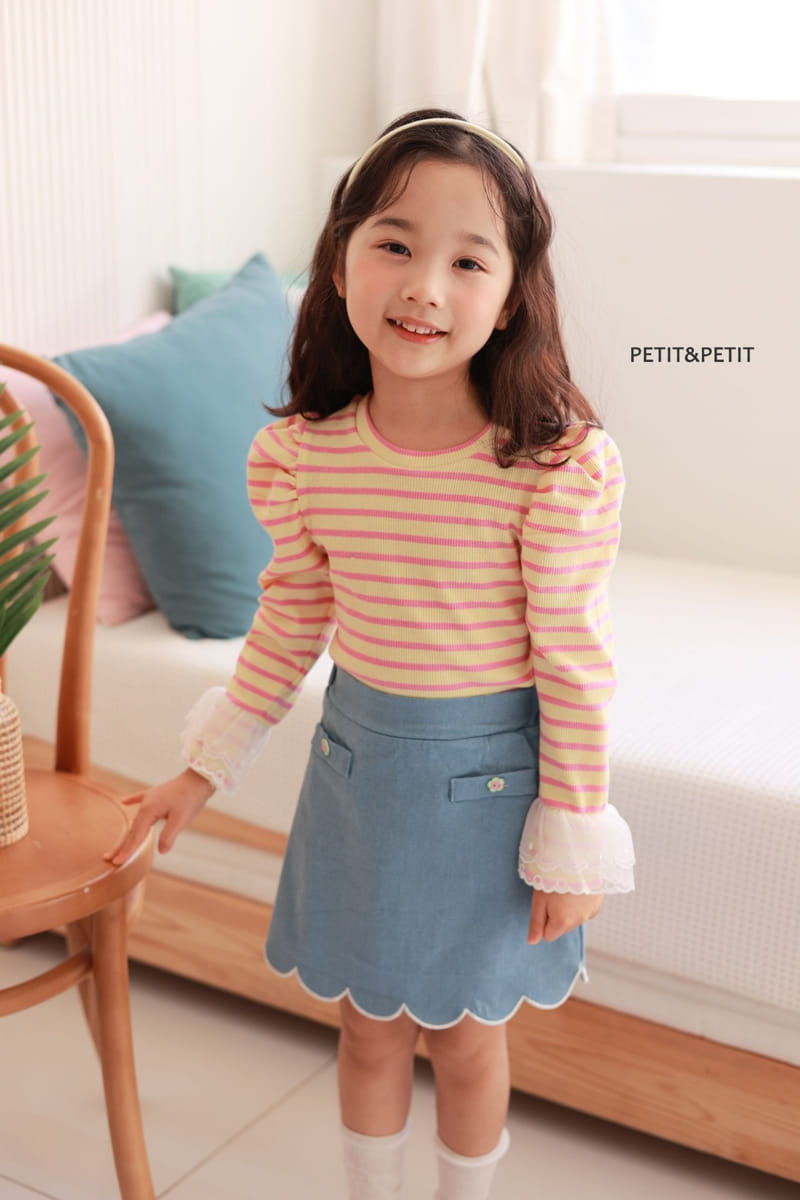 Petit & Petit - Korean Children Fashion - #littlefashionista - Juicy Lace Tee - 7