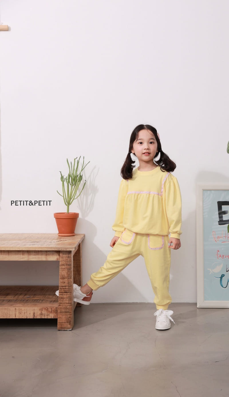 Petit & Petit - Korean Children Fashion - #magicofchildhood - Spring Top Bottom Set - 10