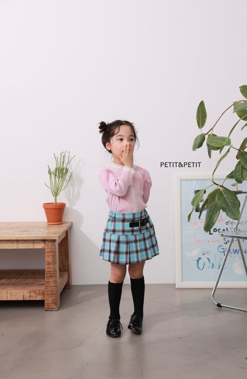 Petit & Petit - Korean Children Fashion - #magicofchildhood - Benny Lace Tee - 9