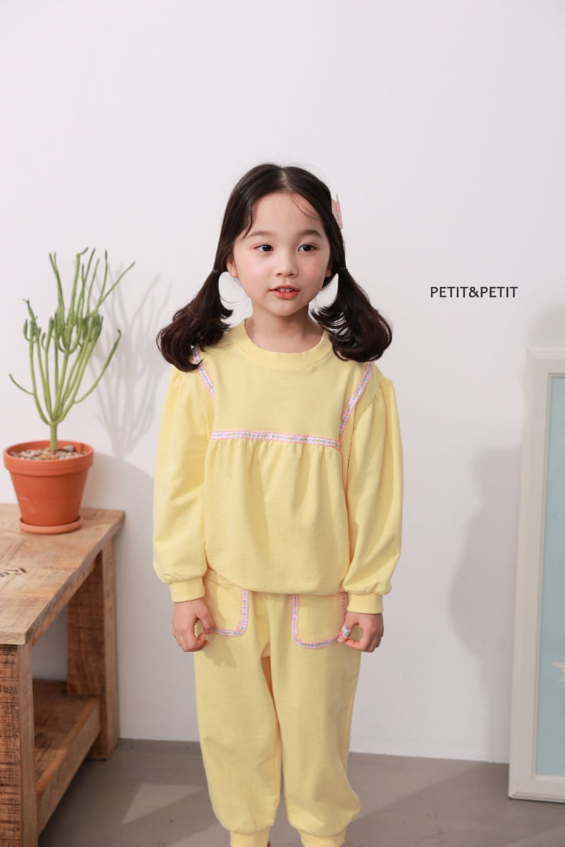 Petit & Petit - Korean Children Fashion - #minifashionista - Spring Top Bottom Set - 11