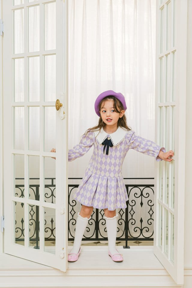 Pink Berry - Korean Children Fashion - #kidsstore - Dia One-piece - 2