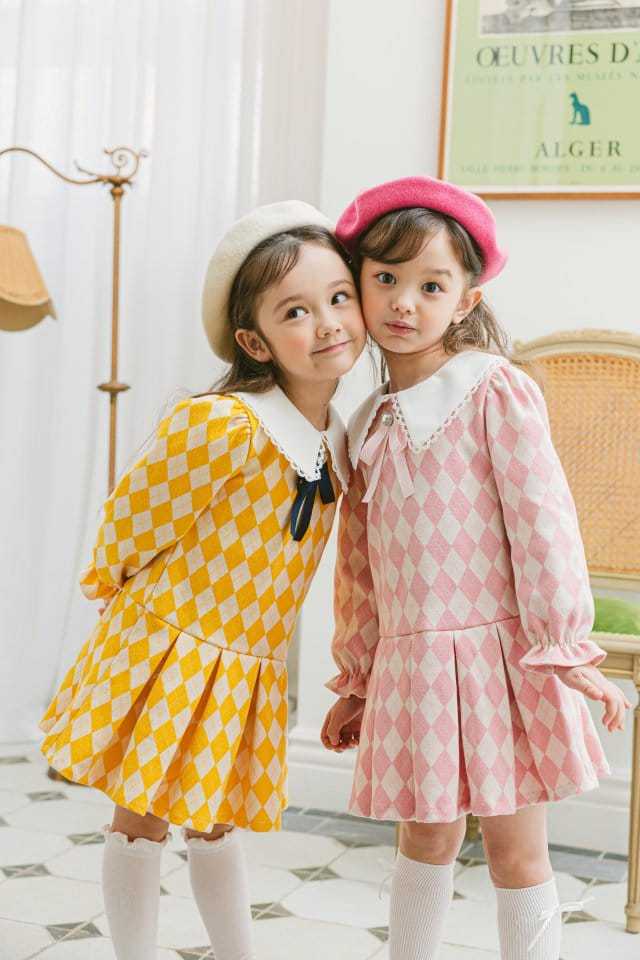 Pink Berry - Korean Children Fashion - #magicofchildhood - Dia One-piece - 6