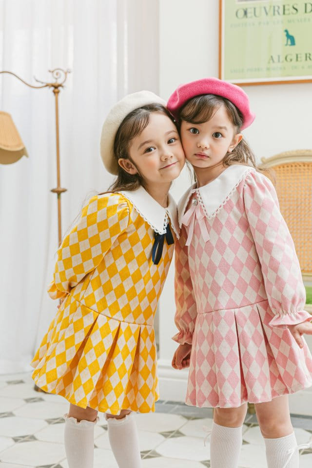 Pink Berry - Korean Children Fashion - #minifashionista - Dia One-piece - 7