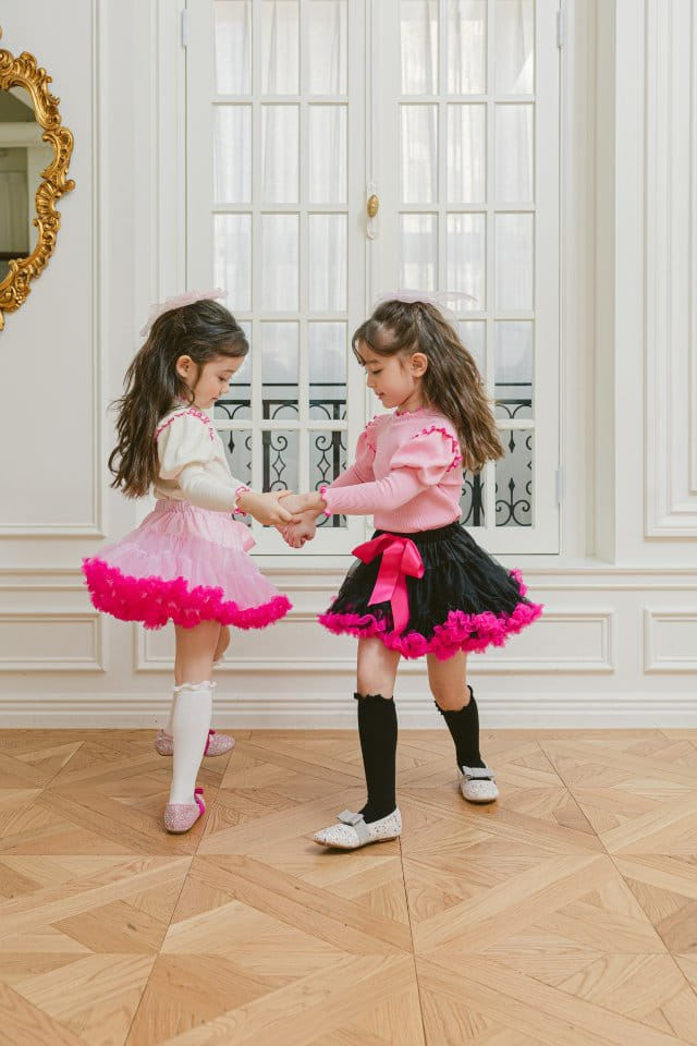 Pink Berry - Korean Children Fashion - #stylishchildhood - Point Rib Tee - 7