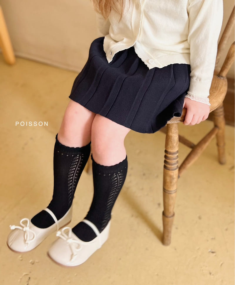 Poisson - Korean Children Fashion - #Kfashion4kids - Rose Knee Socks - 5