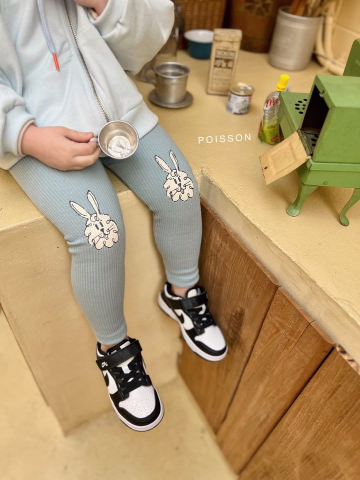 Poisson - Korean Children Fashion - #childofig - Barnie Leggings - 9