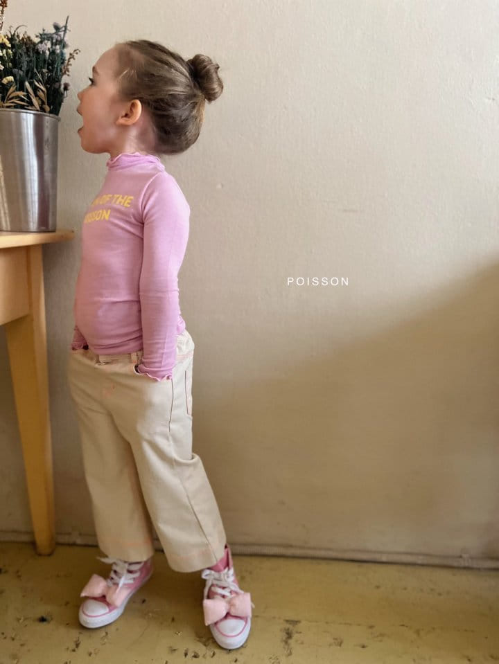 Poisson - Korean Children Fashion - #childofig - Inner Turtleneck Tee - 8