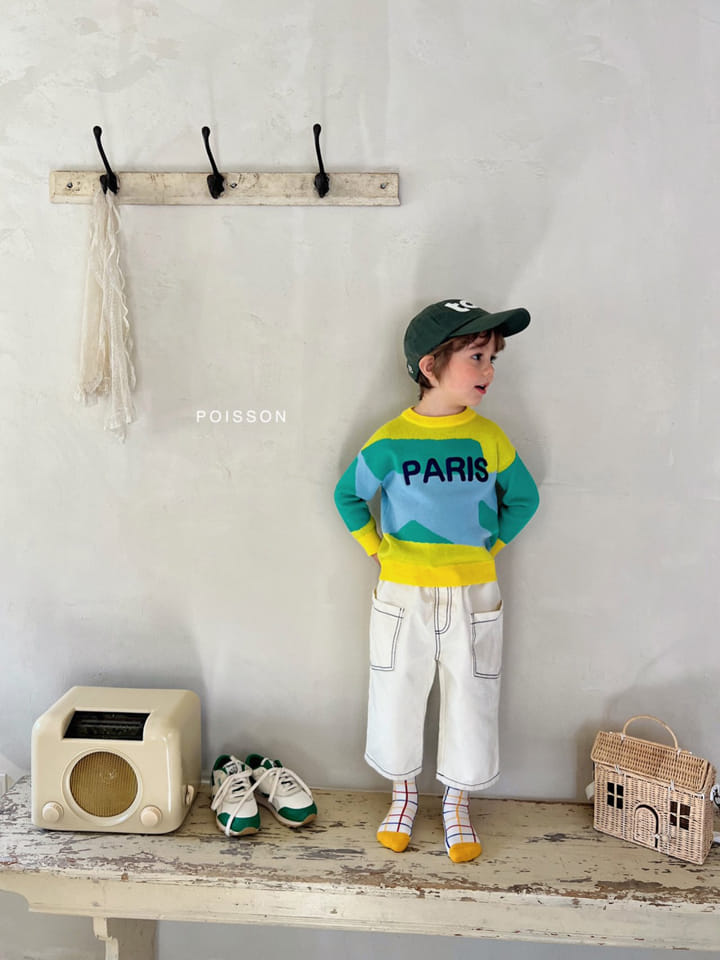 Poisson - Korean Children Fashion - #childofig - Mix Knit Tee - 11