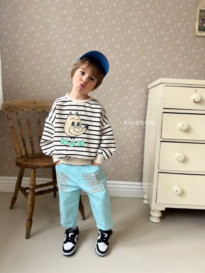 Poisson - Korean Children Fashion - #designkidswear - Wow Stripes Tee - 7