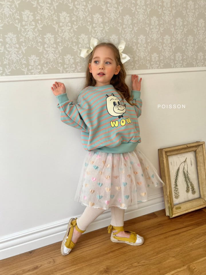 Poisson - Korean Children Fashion - #fashionkids - Wow Stripes Tee - 9