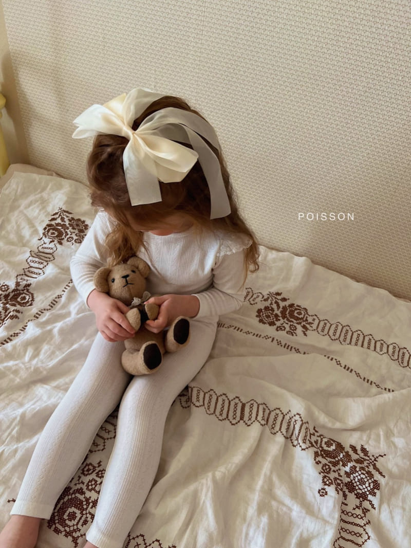 Poisson - Korean Children Fashion - #kidsshorts - Shu Shu Ribbon Hairpin - 3