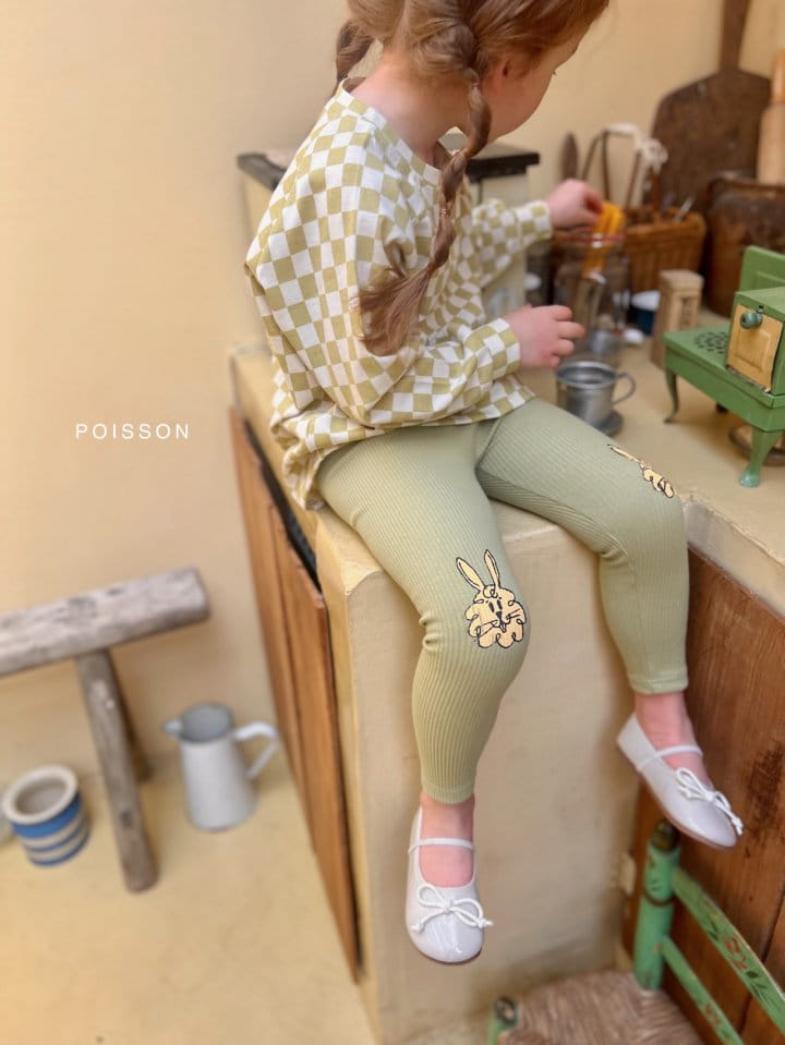Poisson - Korean Children Fashion - #kidsstore - Barnie Leggings - 2