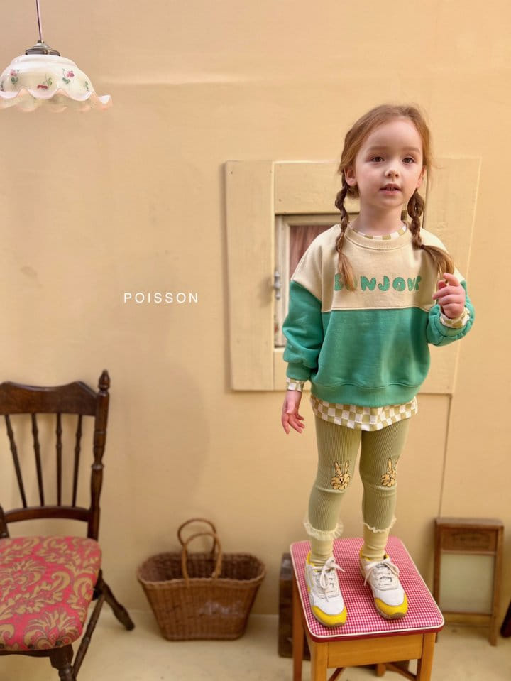 Poisson - Korean Children Fashion - #littlefashionista - Barnie Leggings - 5