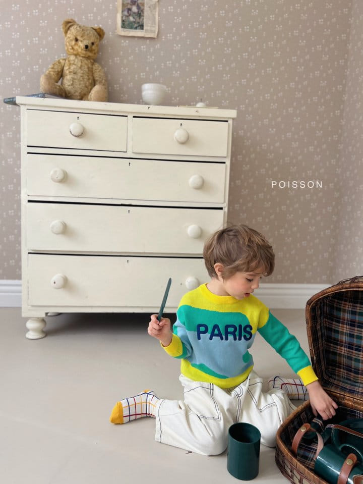 Poisson - Korean Children Fashion - #littlefashionista - Stitch Pants - 11