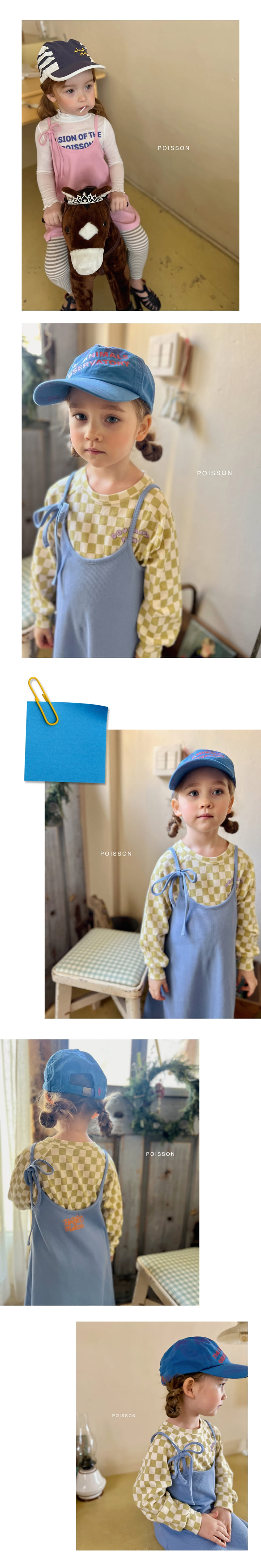 Poisson - Korean Children Fashion - #prettylittlegirls - Waffle One-piece - 5
